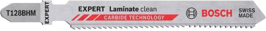 Bosch Accessoires Expert 'Laminate Clean' T128 BHM decoupeerzaagblad 3-delig 1 stuk(s) 2608900542