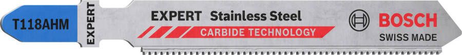 Bosch Accessoires Expert 'Stainless Steel' T 118 AHM decoupeerzaagblad 3-delig 1 stuk(s) 2608900561