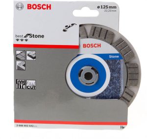 Bosch Accessoires Diamantdoorslijpschijf Best for Stone 125 x 22 23 x 2 x 12 mm 1st 2608602642