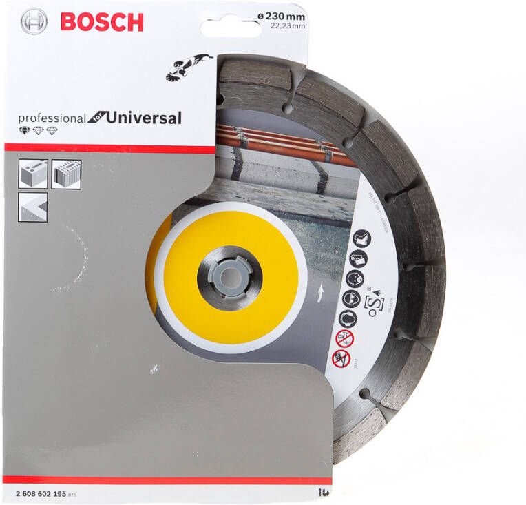 Bosch Accessoires Diamantdoorslijpschijf standaard for Universal 230 mm 2608615065
