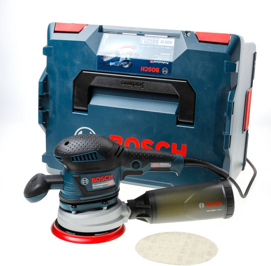 Bosch Excentr.schuurmach. gex40-150 l-box