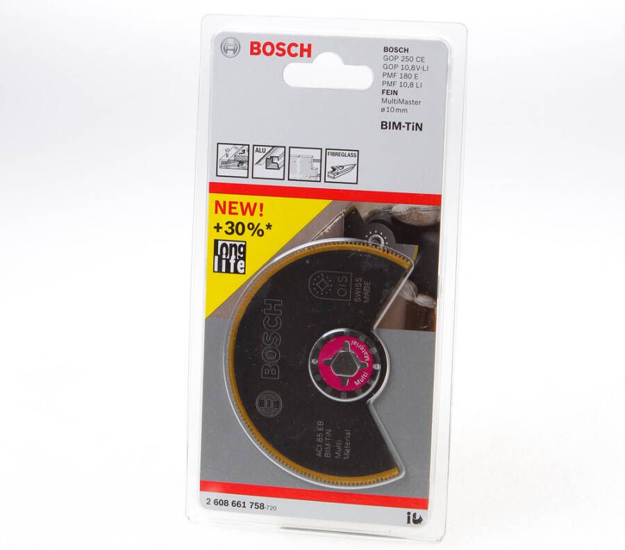 Bosch Accessoires BIM-TiN segmentzaagblad ACZ 85 EIB Multi Material starlock | 2608661758