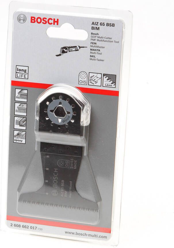 Bosch Accessoires BIM invalzaagblad AII 65 BSPB Hard Wood starlock 2608662017