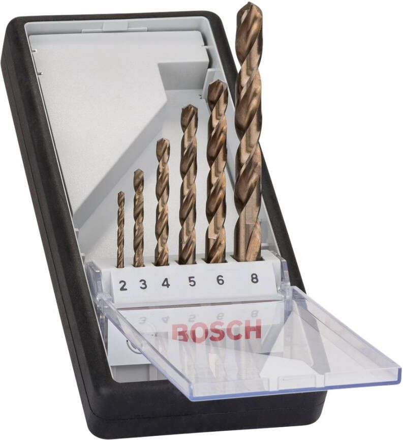 Bosch Accessoires 6-delige HSS metaalboren set | Robustline | 2607019924