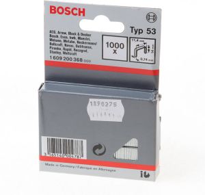 Bosch Niet met fijne draad type 53 11 4 x 0 74 x 14 mm 1000st