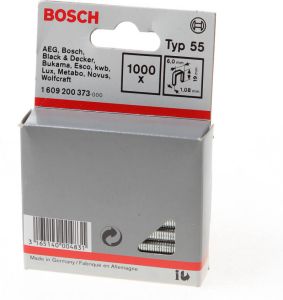 Bosch Niet met smalle rug type 55 6 x 1 08 x 19 mm 1000st