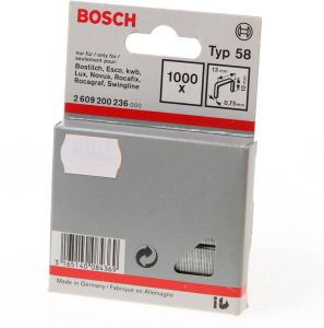 Bosch Niet met fijne draad type 58 13 x 0 75 x 10 mm 1000st