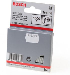 Bosch Niet met fijne draad type 58 13 x 0 75 x 8 mm 1000st