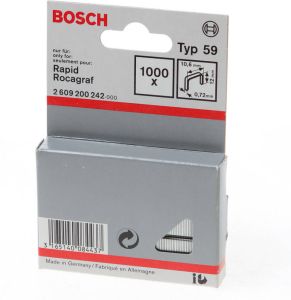 Bosch Niet met fijne draad type 59 10 6 x 0 72 x 12 mm 1000st