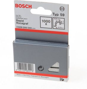 Bosch Niet met fijne draad type 59 10 6 x 0 72 x 8 mm 1000st