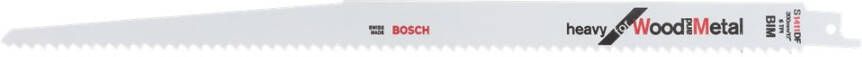Bosch Accessoires Reciprozaagblad S 1411 DF Heavy for Wood and Metal 2st 2608654834