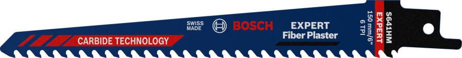 Bosch Accessoires Expert 'Fiber Plaster' S 641 HM reciprozaagblad 1 stuk 1 stuk(s) 2608900407