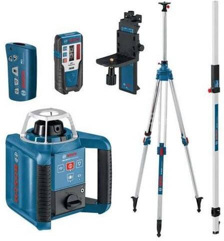 Bosch Blauw GRL 300 HVG SET Rotatielaser | + LR 1 + WM4 + RC1 + BT 300 en GR 240 061599404B