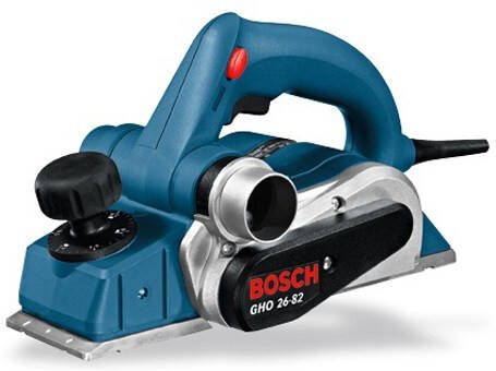 Bosch Blauw GHO 26-82 D Schaafmachine | 2.6mm 82mm 710w in Koffer 06015A4300