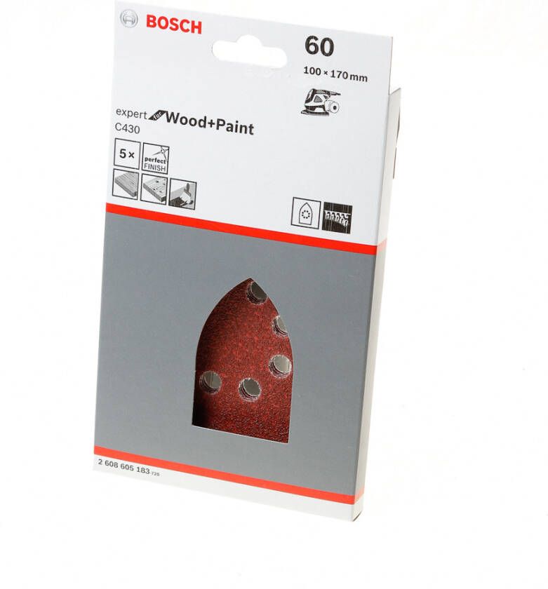 Bosch Accessoires 5 Multi C430 Expert for Wood+Paint 8 60 2608605183