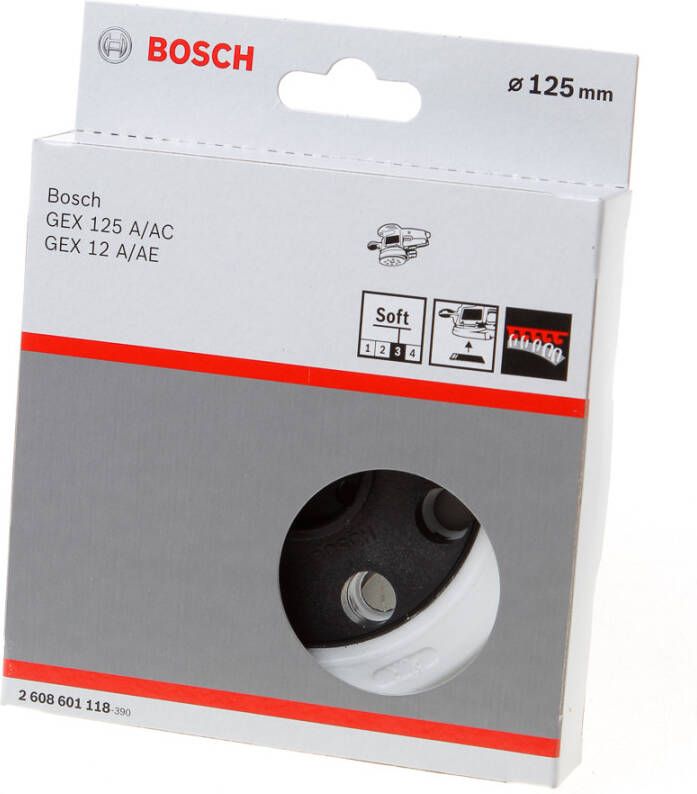 Bosch Accessoires Schuurplateau zacht 125 mm 1st 2608601118