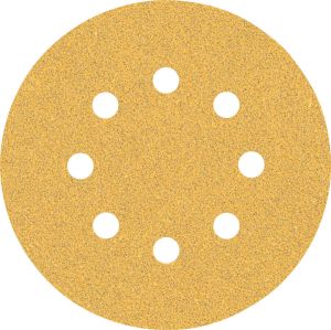 Bosch Expert C470 schuurpapier voor excenterschuurmachines 125 mm 8 gaten K60 | Pakket van 50