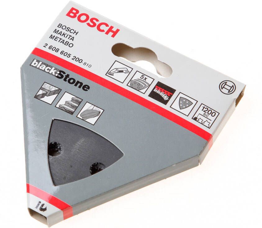 Bosch Accessoires Schuurblad 93mm 5 stuks K1200 2608605200