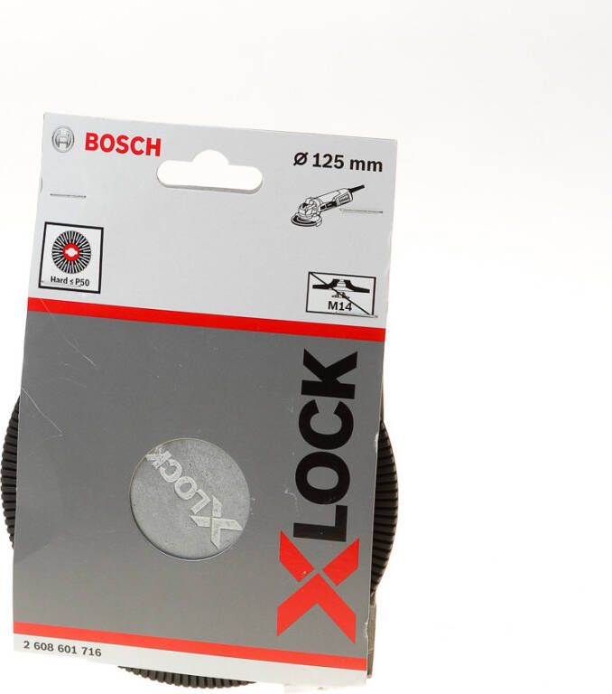 Bosch Steunschijf v.fiberschijf Xlock hard 125