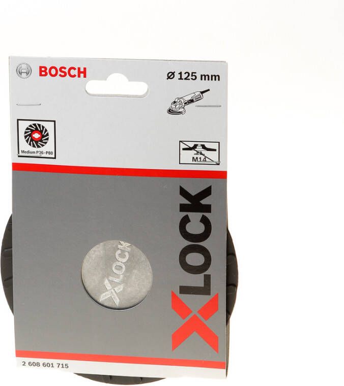 Bosch Steunschijf v.fiberschijf Xlock medium 125