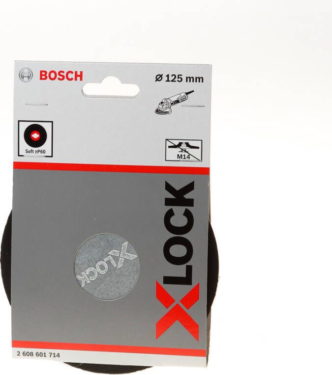 Bosch Accessoires X-LOCK Steunschijf voor fiberschijven 125 mm soft 1 stuk(s) 2608601714
