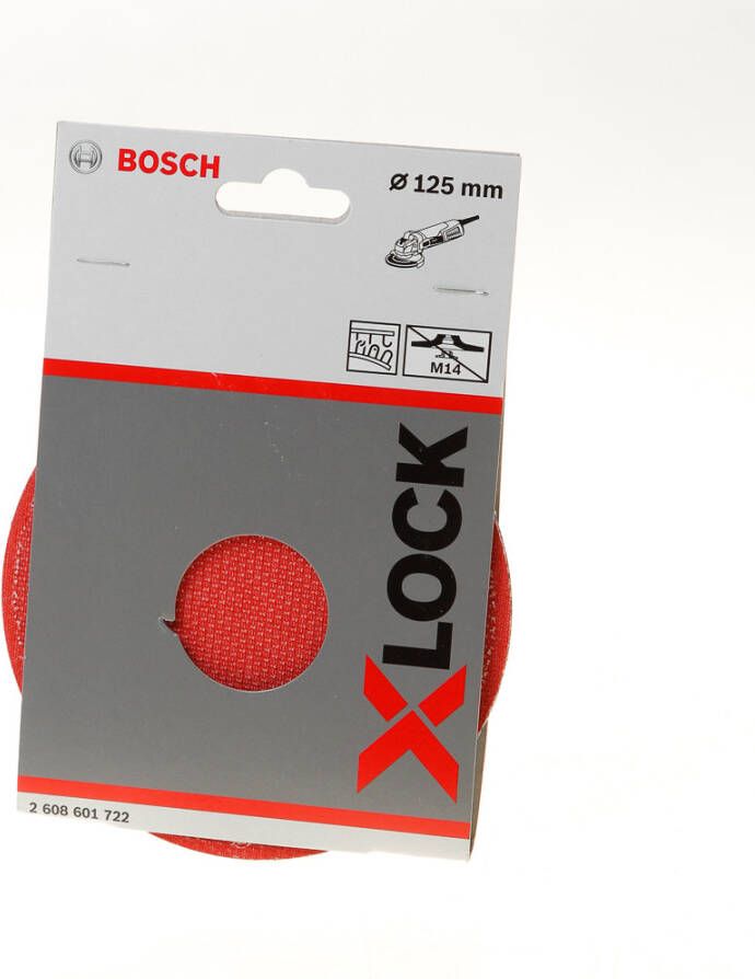 Bosch Steunschijf Xlock velcro 125