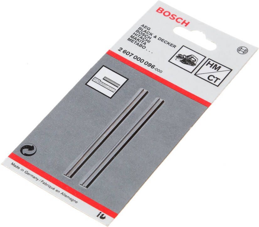 Bosch Accessoires Schaafmes recht HM 35°. 2st 2607000096