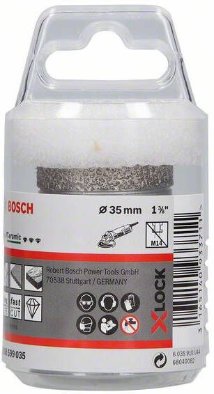 Bosch Accessoires X-LOCK Diamantdroogboor Dry Speed ? 35mm 1 stuk(s) 2608599035
