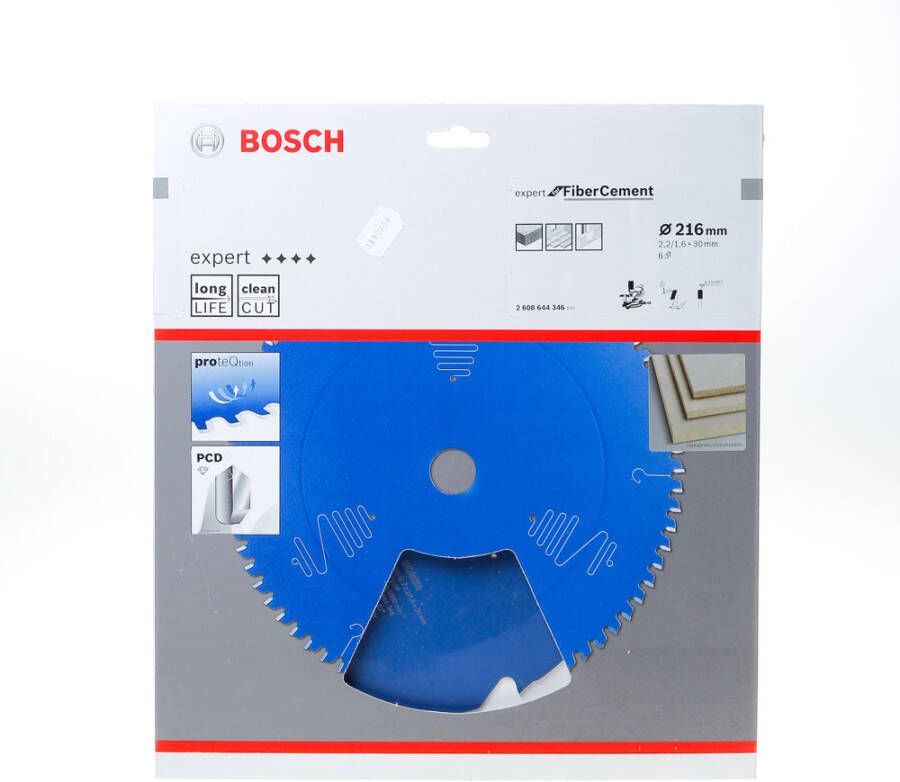 Bosch Zaagblad fiber cement 216x30x2 2 z=6