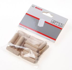 Bosch Zak deuvels geribbeld 10mm (30)