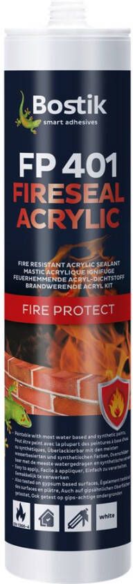 Bostik Brandw. kit Fireseal FP401 wit 310ml