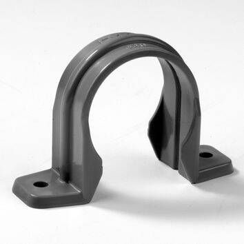 Briton Pvc zadels grijs 50mm