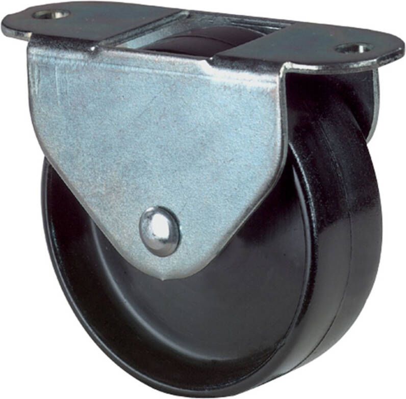 BS Rollen Kastwieltje | wiel-d. 50 mm draagvermogen 60 kg | materiaal wiel kunststof | met schroefplaat | 1 stuk E50.050