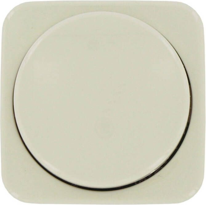 Busch Jaeger CREME afdekplaat + knop dimmer 4695050