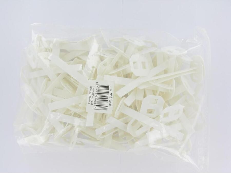 Carat Pakket 100 Strips tbv tegelnivelleersysteem BTNS010000