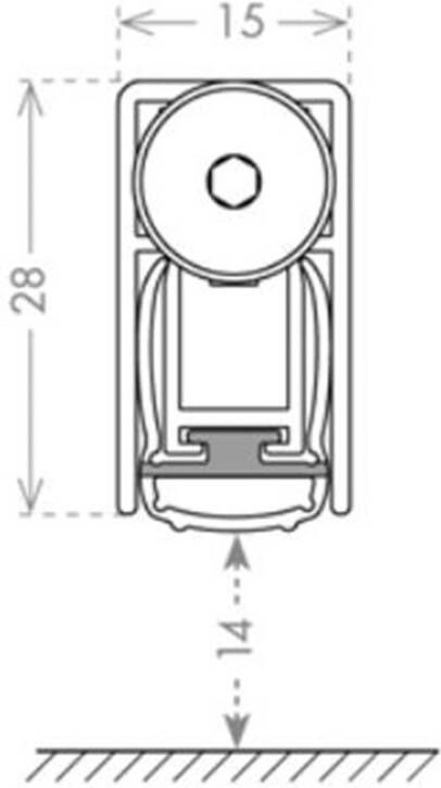 CCE valdorpel ASPLU 1230mm