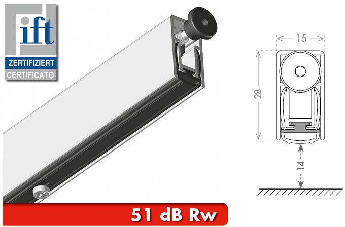 CCE Valdorpel ASPLU 51dB 15x28mm 1030mm
