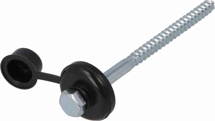 Dak & Gevel Dak&Gevel Golfplaatbout Vz Sw-11 +Afdekkap 7X110 | 60 stuks 6306.01.58702