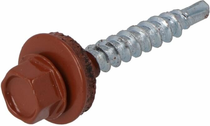 Dak & Gevel Dak&Gevel Profielplaatschroef Vz Koperbruin Ral8004 4.9X35 | 200 stuks 6304.01.37440