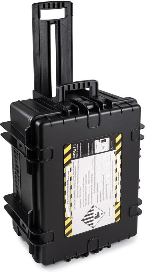 De raat Lithium-Ion koffer large (zwart)