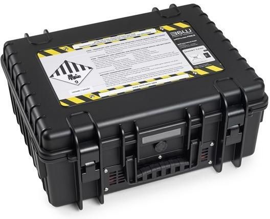 De raat Lithium-Ion koffer medium (zwart)