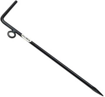 De wit DRAADPEN MET HAAKSE KOP 0918