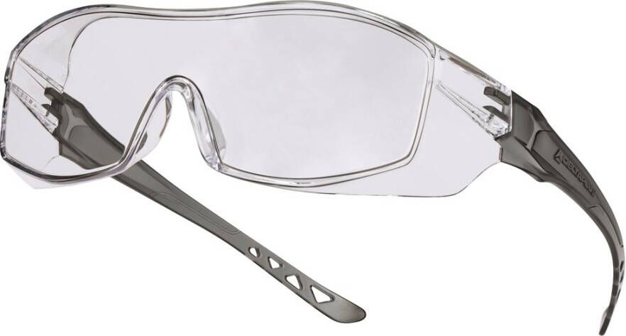DELTAPLUS Delta Plus overzetbril Hekla Clear kleurloos polycarbonaat