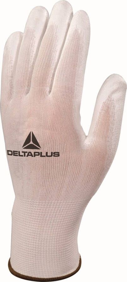 DELTAPLUS Delta Plus polyamide handschoen VE702 PU wit mt 10