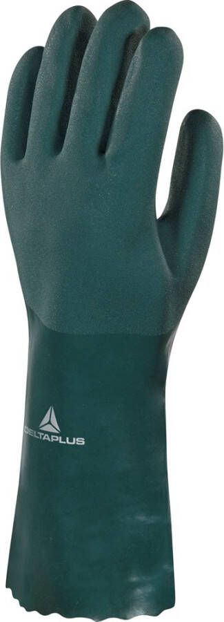 DELTAPLUS Delta Plus pvc handschoen PVCGRIP35 35cm groen mt 9