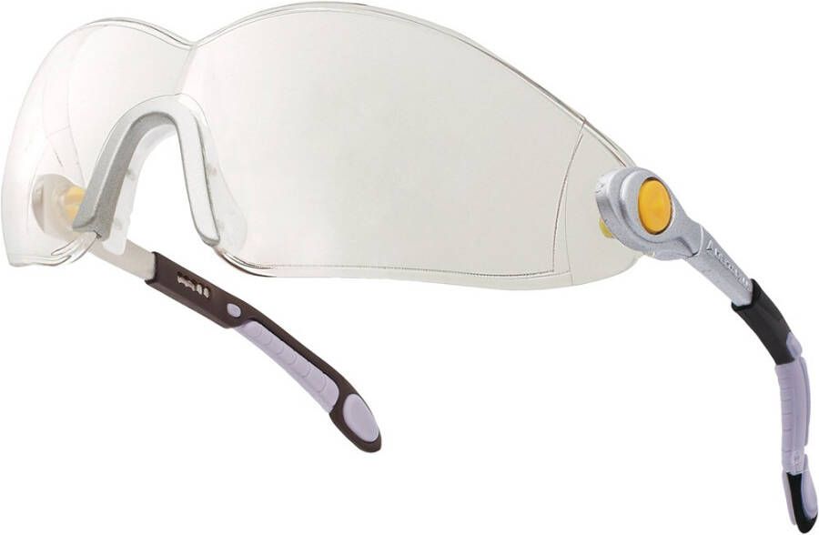 DELTAPLUS Delta Plus vh-bril Vulcano2 Clear plus poot grijs zwart