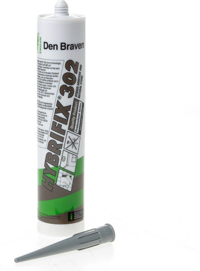 Zwaluw Hybrifix 302 grijs 290ml