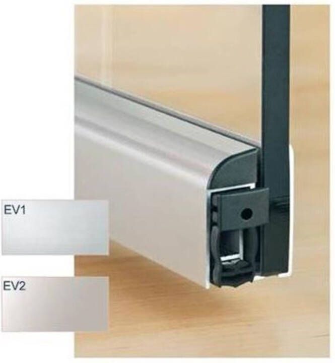 Deventer Valdorpel DRS1540G rvs-look voor glasmontage (930mm)