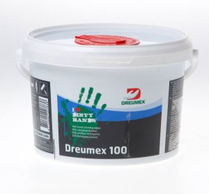 Dreumex handreinigingdoekjes emmer(100st.)