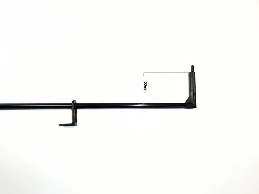 Duco Bedieningstang B=50 1000mm Ral9010